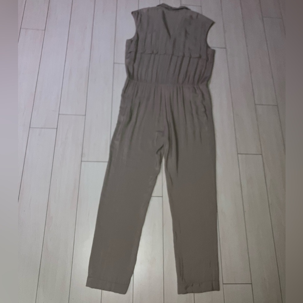 BCBGMAXAZRIA “COLE” Sleeveless Utility Jumpsuit - Picture 6 of 17